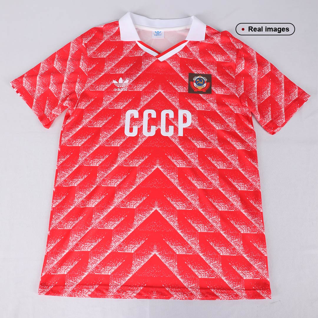 maillot Soviet Union 1987/88 domicile rouge Retro