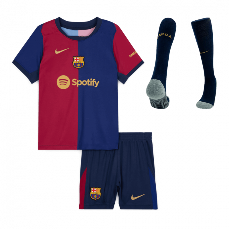 kit enfant Barcelona 2024/25 domicile bleu