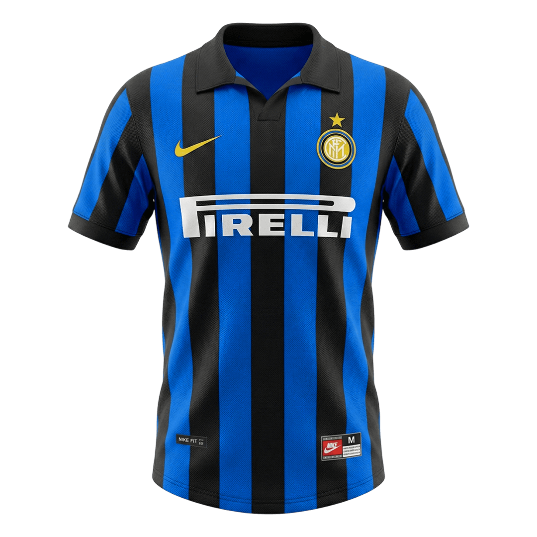 maillot Inter Milan 1998/99 domicile noir Retro