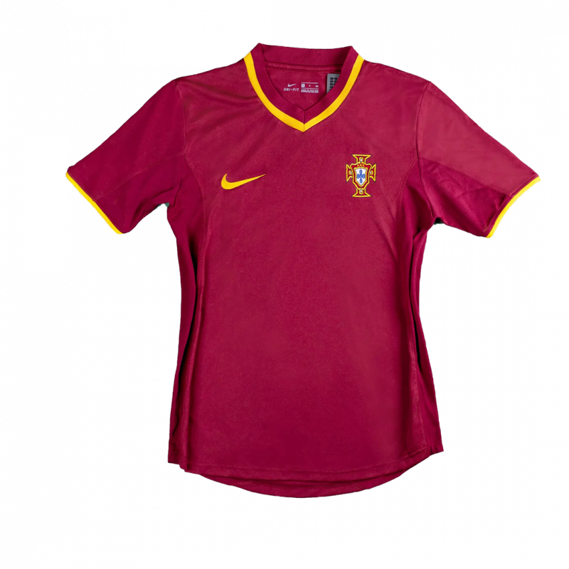 maillot Portugal 2000 domicile rouge Retro
