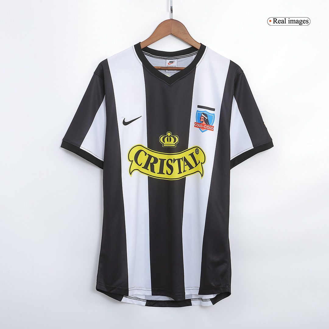 maillot Colo Colo 1999 troisième noir Retro