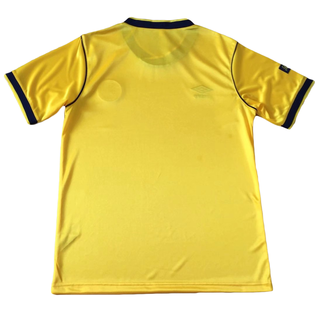 maillot Scotland 1986 extérieur jaune Retro