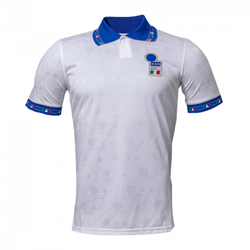 maillot Italy 1994 extérieur blanc Retro