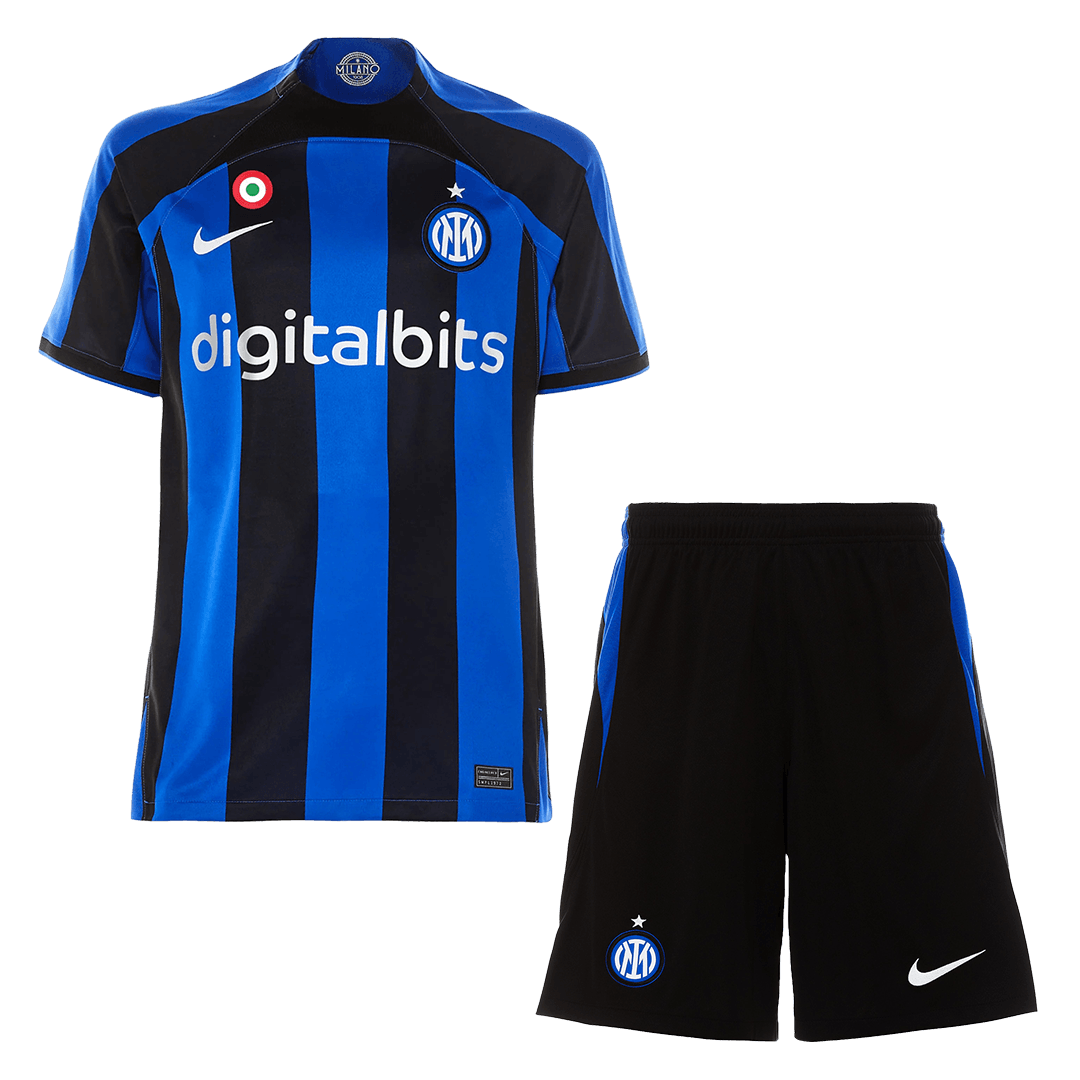 kit enfant Inter Milan 2022/23 domicile noir