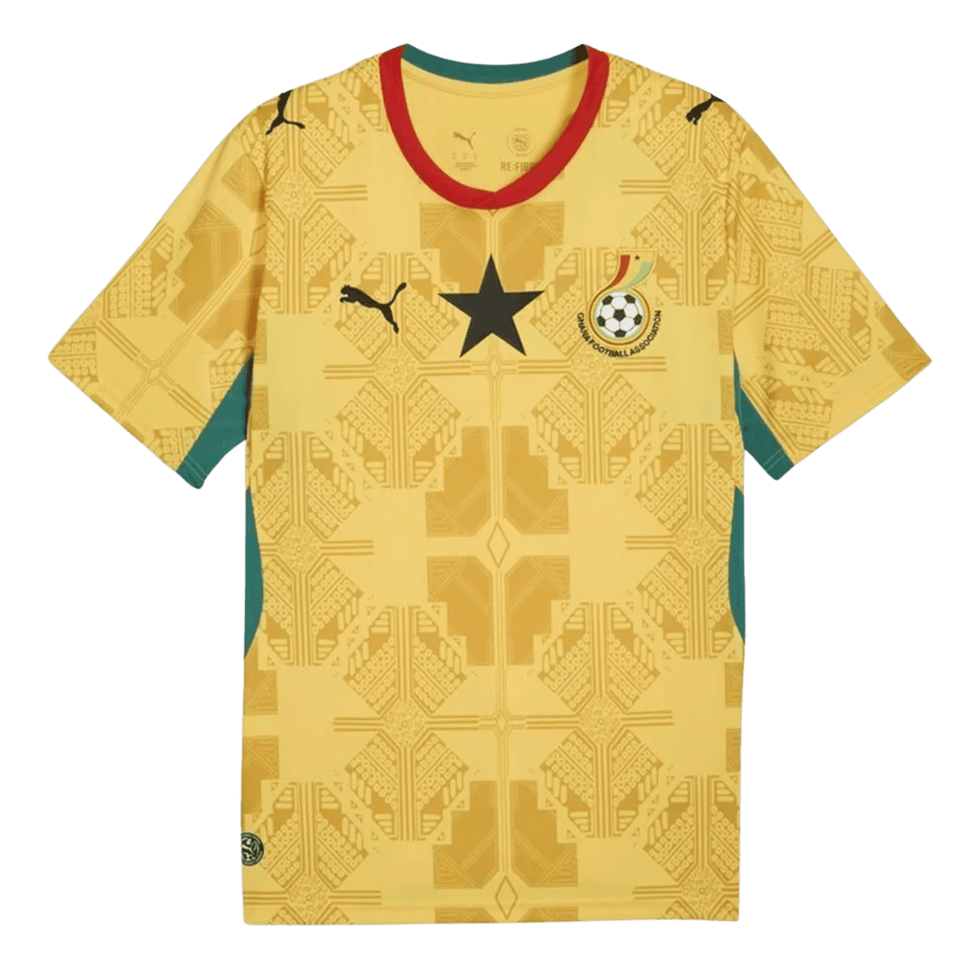 maillot Ghana 2026 extérieur jaune