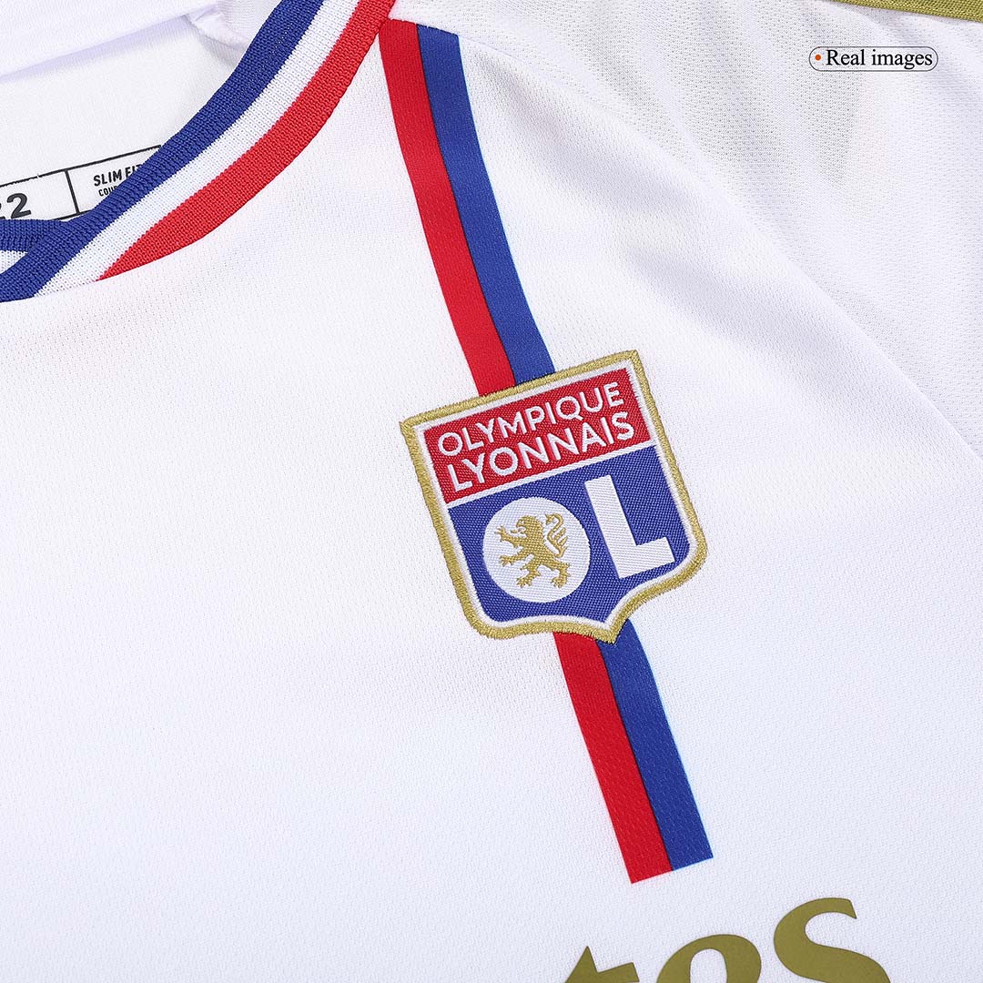 kit enfant Olympique Lyonnais 2023/24 domicile blanc