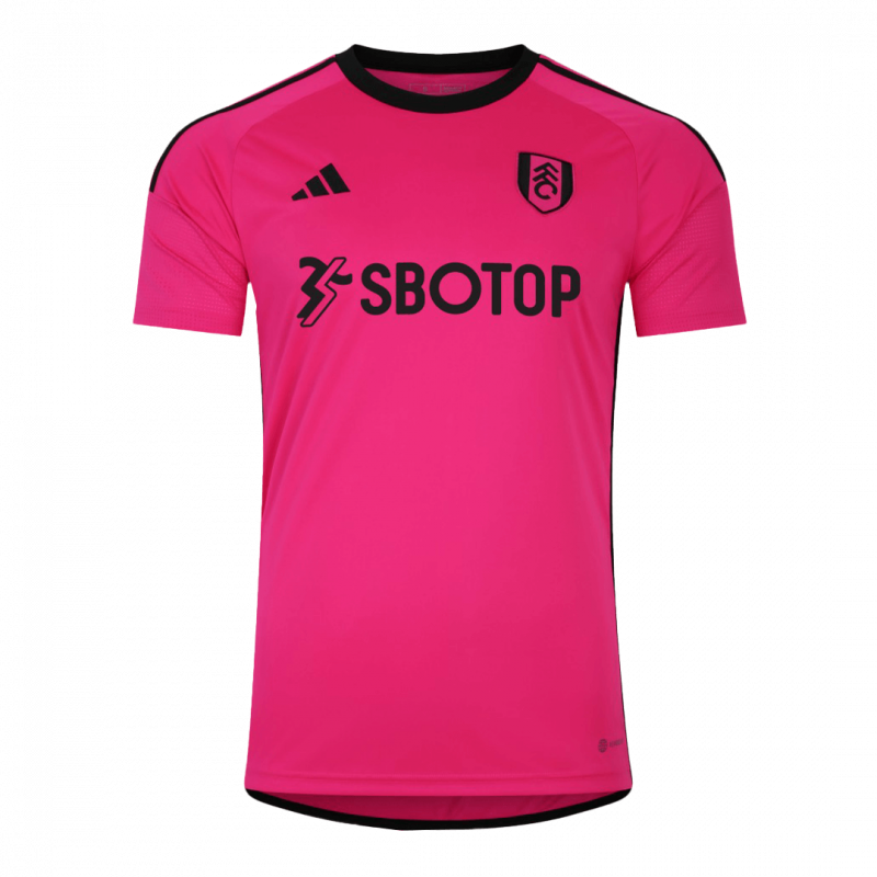 maillot Fulham 2023/24 extérieur rose