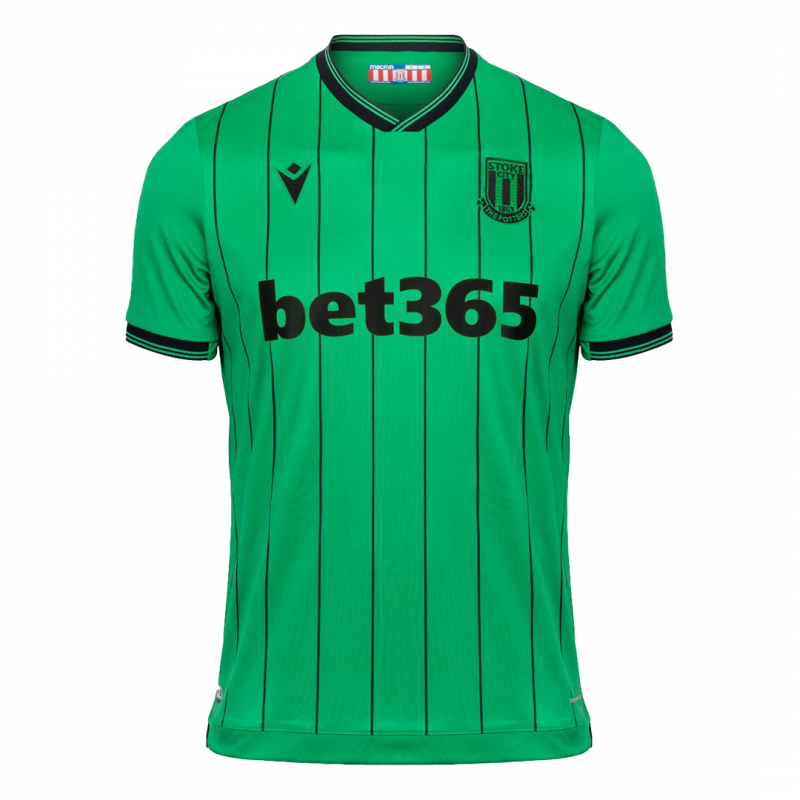 maillot Stoke City 2021/22 extérieur vert