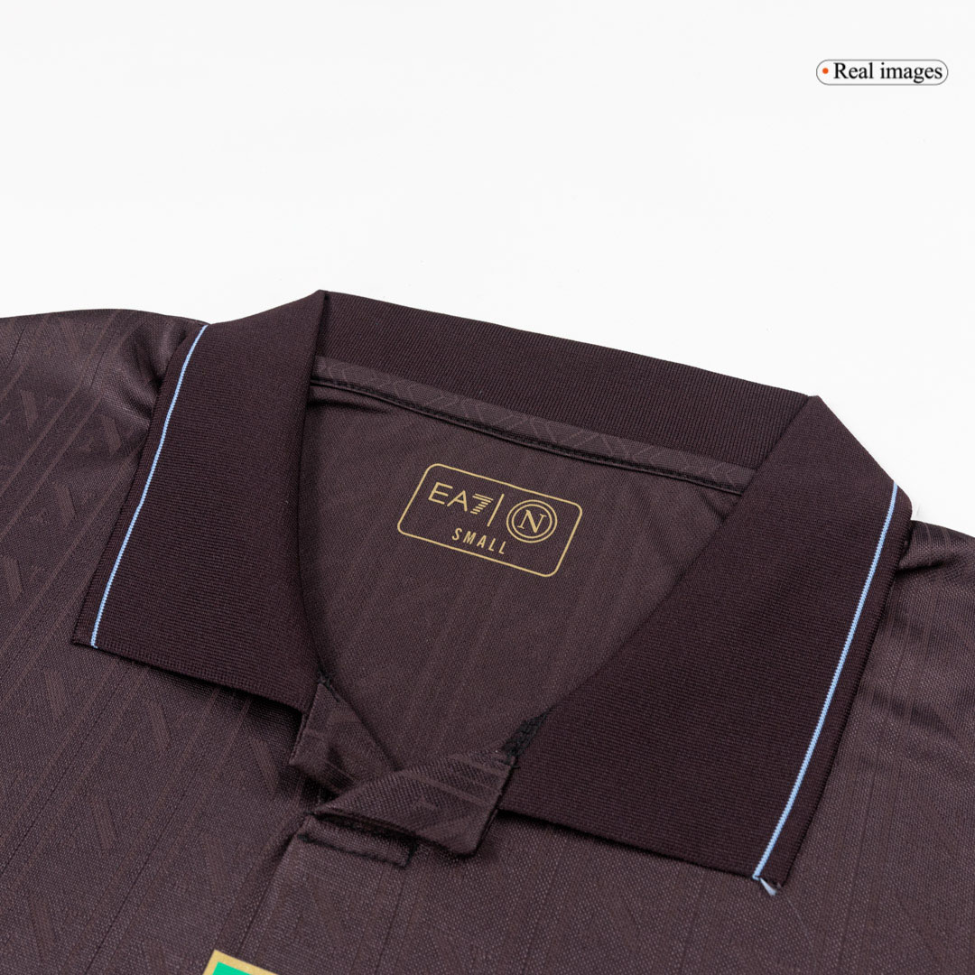 maillot Napoli 2025/26 troisième noir Player Version