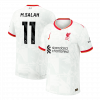 maillot M.SALAH #11 Liverpool 2024/25 troisième blanc Player Version
