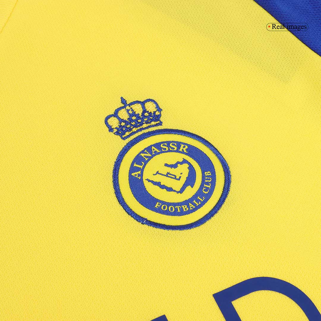 kit enfant Al Nassr 2024/25 domicile jaune