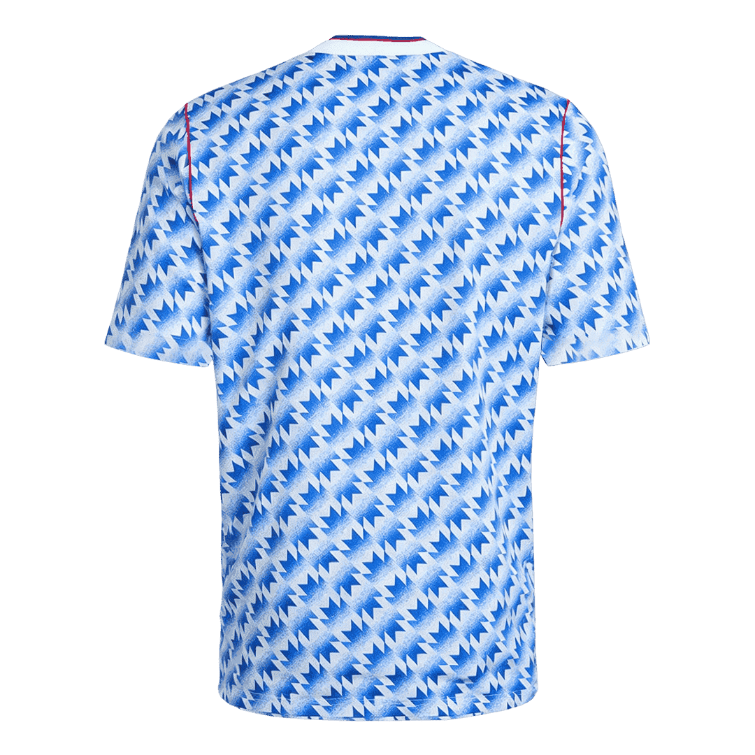maillot Manchester United 1990/92 extérieur bleu Retro