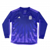 maillot Argentina 2022 extérieur violet manches longues