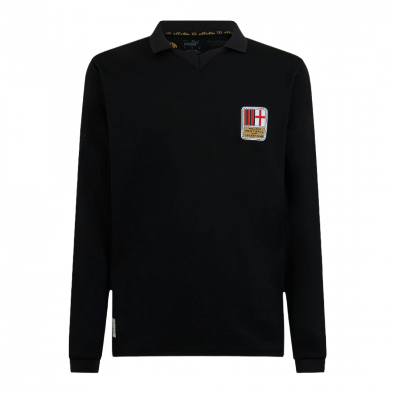 AC Milan 2024/25 Goalkeeper Black manches longues Goalkeeper Jersey