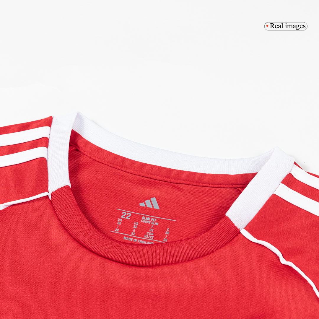 kit enfant Liverpool 2025/26 domicile rouge