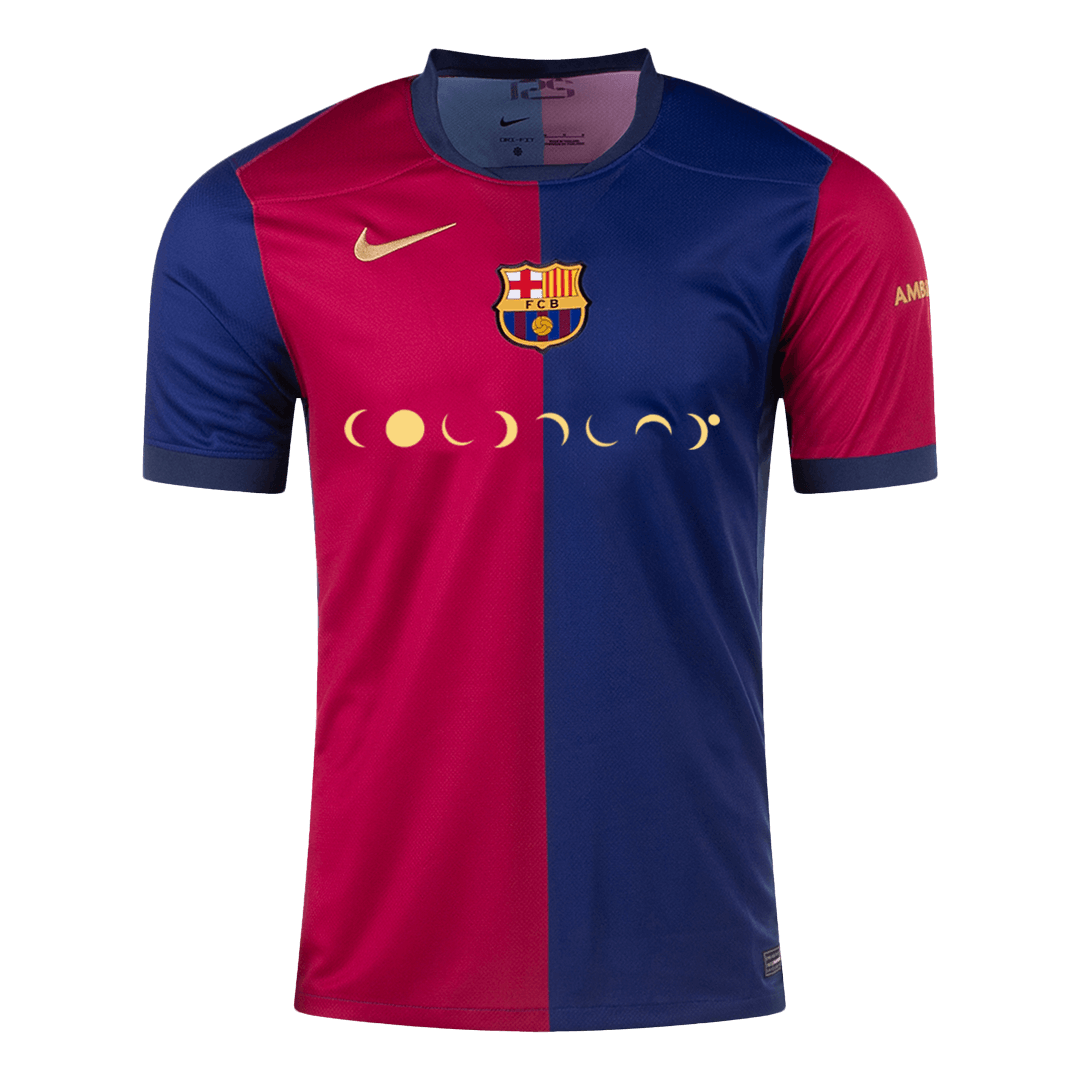 maillot Barcelona 2024/25 domicile bleu Coldplay