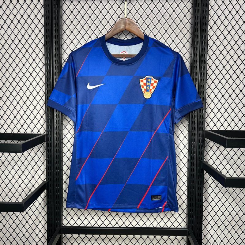 maillot Croatie maillot foot 2024/25 extérieur