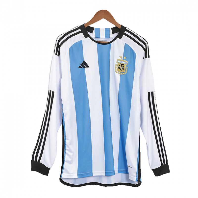maillot Argentina 2022 domicile blanc manches longues