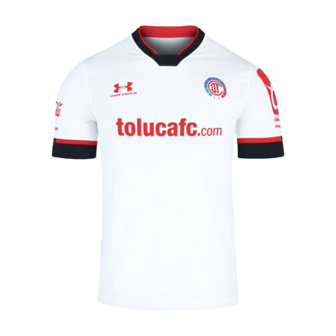 maillot Deportivo Toluca 2020/21 extérieur blanc