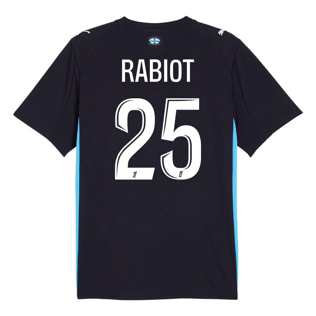 maillot RABIOT #25 Marseille 2025/26 extérieur bleu