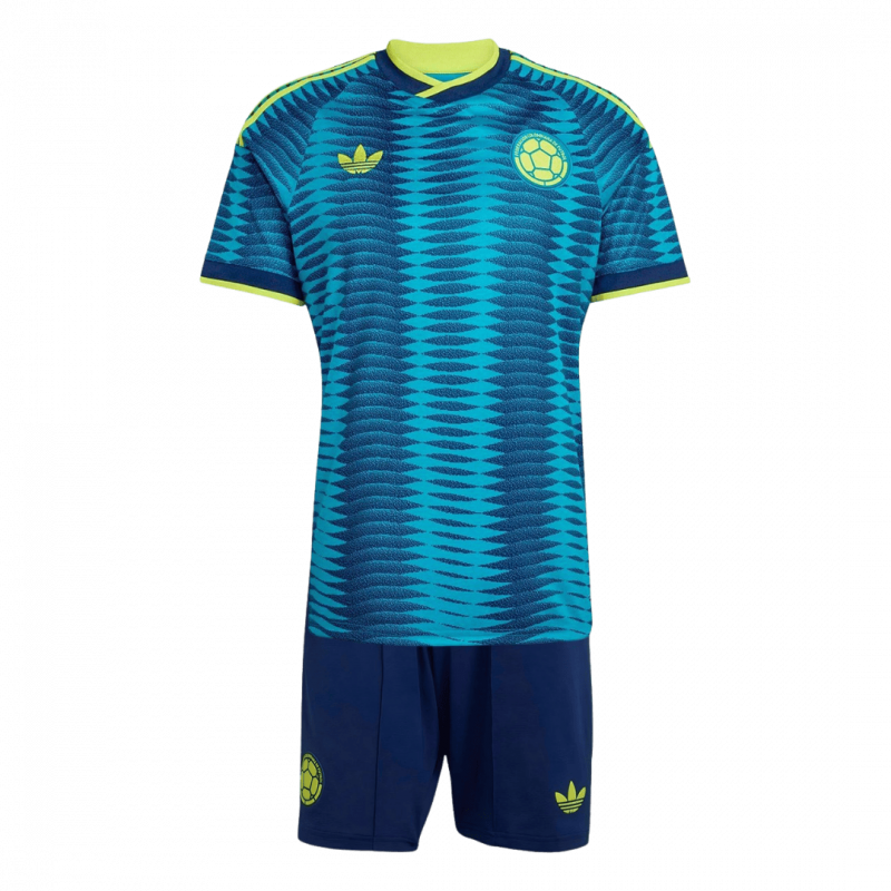 kit enfant Colombia 2026 extérieur bleu