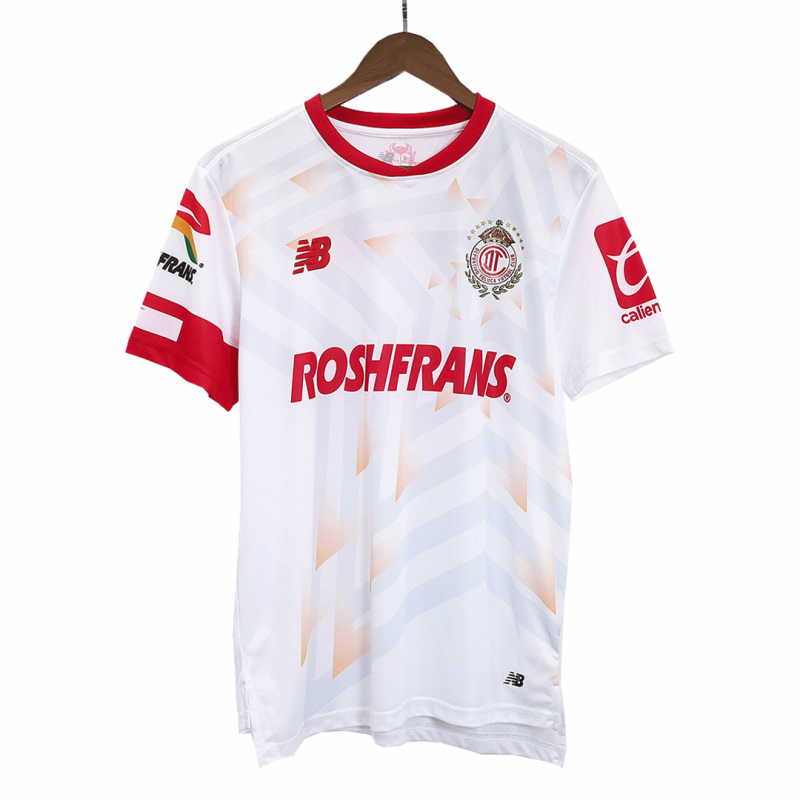 maillot Deportivo Toluca 2023/24 extérieur blanc