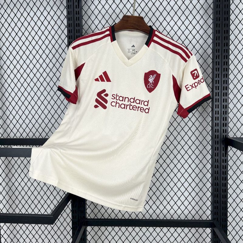maillot Liverpool maillot foot 2025/26 extérieur