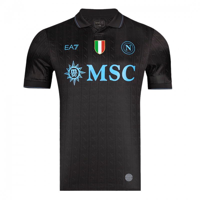 maillot Napoli 2025/26 troisième noir