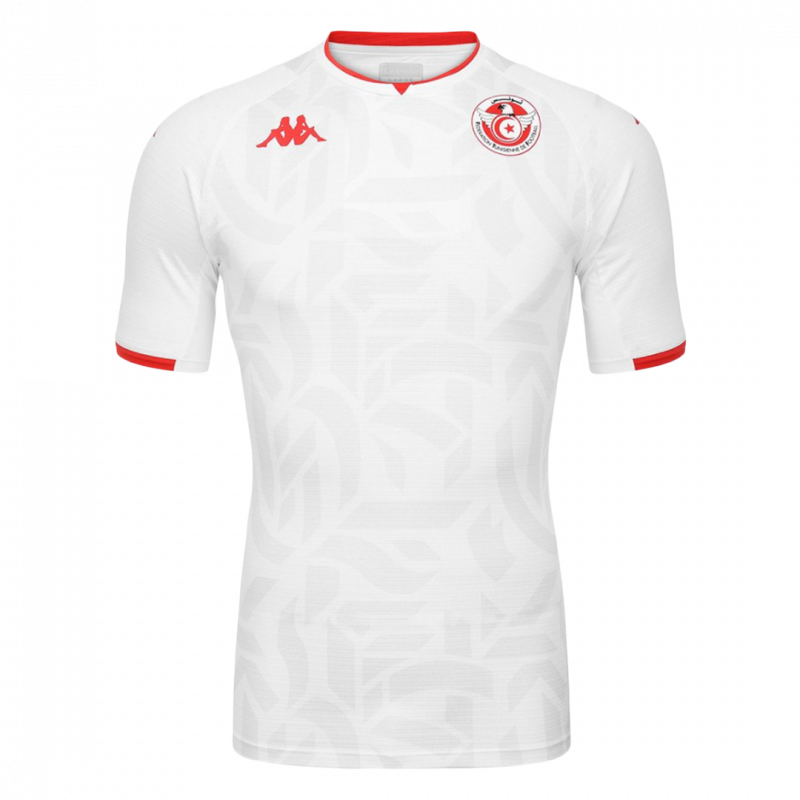 maillot Tunisia 2021/22 extérieur blanc