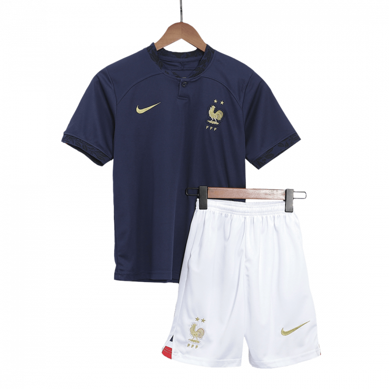 kit enfant France 2022 domicile bleu