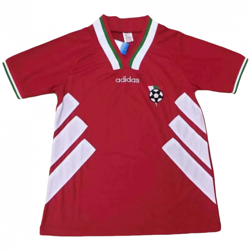 maillot Bulgaria 1994 extérieur rouge Retro