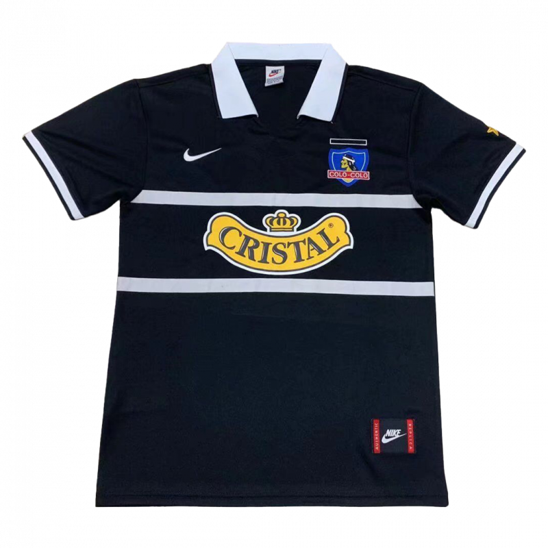 maillot Colo Colo 1996 extérieur noir Retro