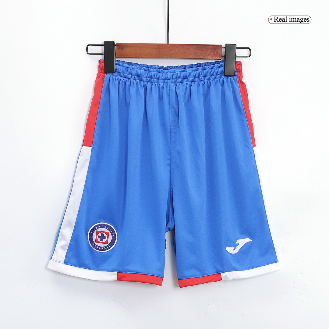 kit enfant Cruz Azul 2022/23 domicile bleu