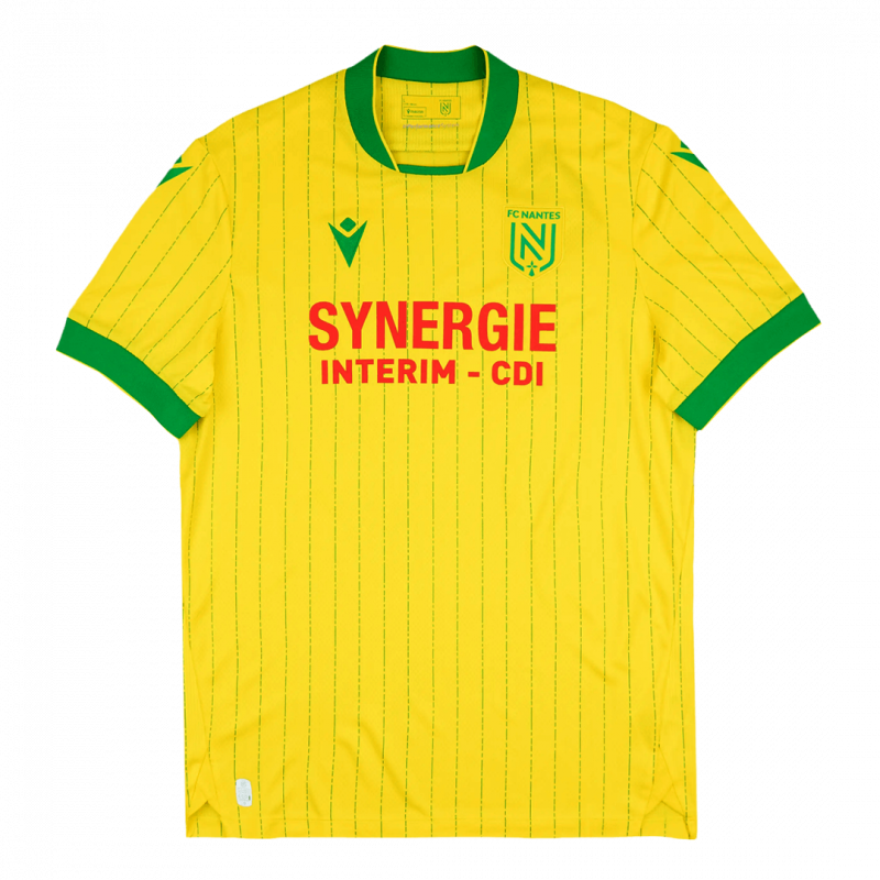 maillot FC Nantes 2025/26 domicile jaune