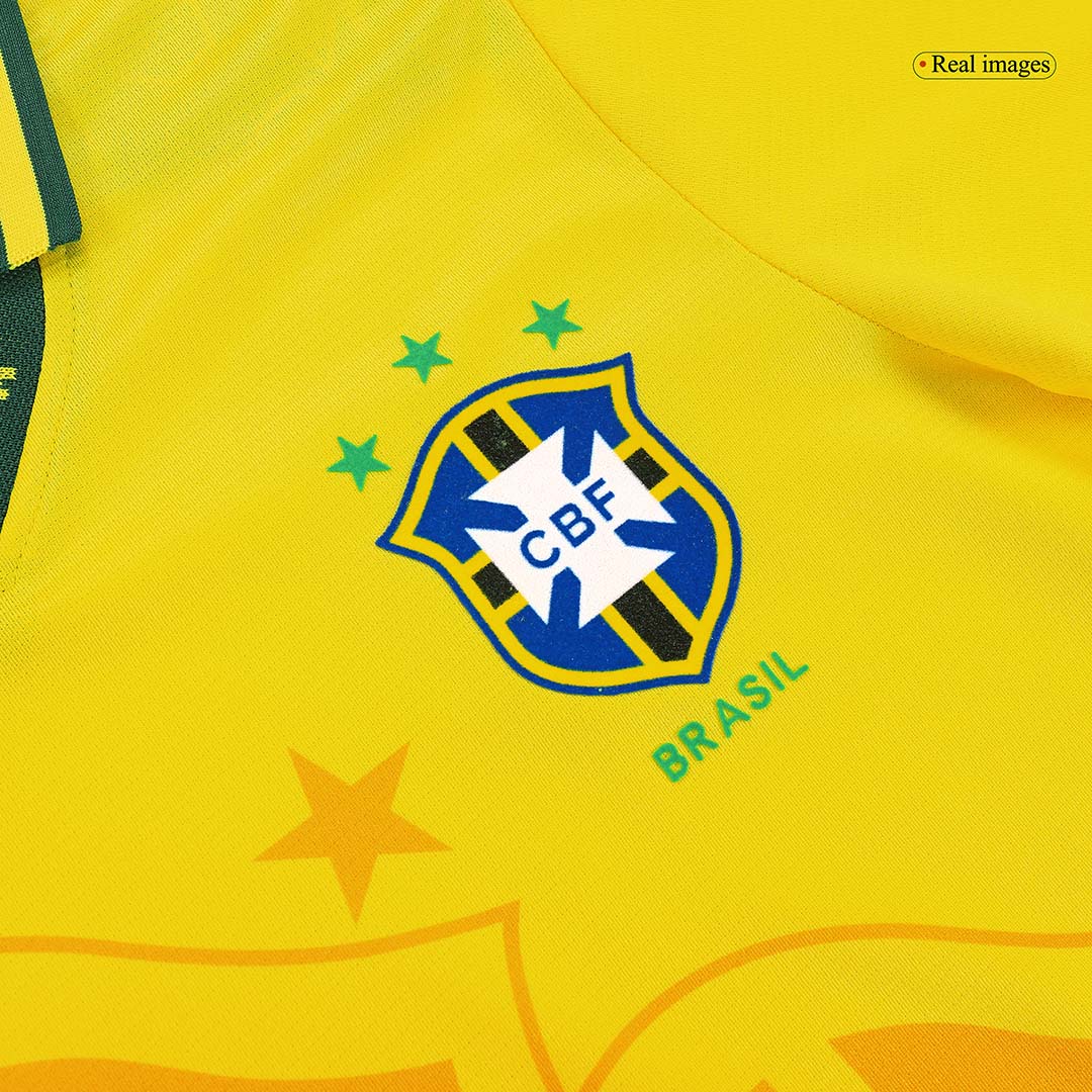 maillot Brazil 1993/94 domicile jaune Retro