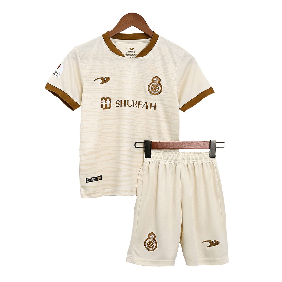Al Nassr 2022/23 Troisième Crème Kids Kit