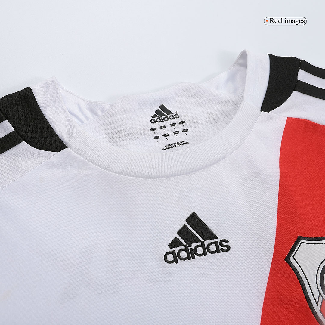 maillot River Plate 2009/10 troisième blanc manches longues Retro