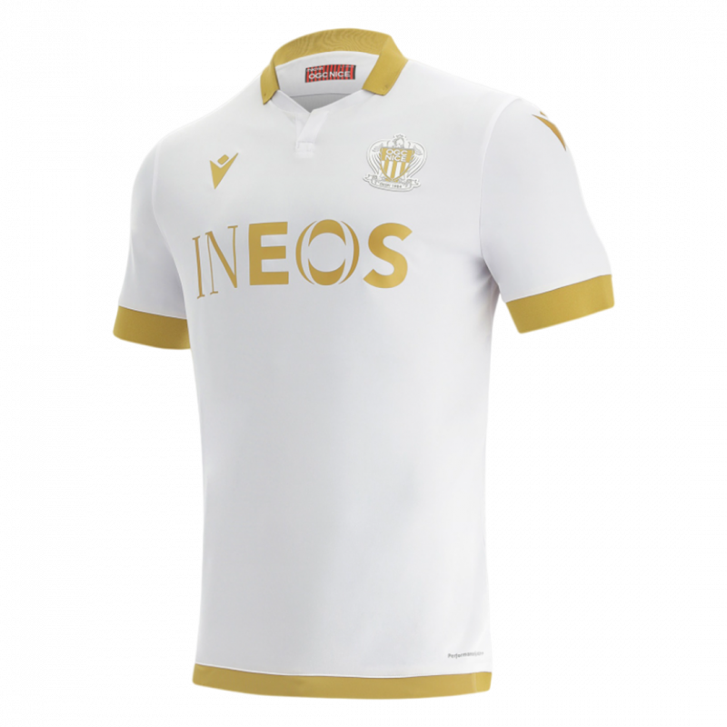 maillot OGC Nice 2021/22 extérieur blanc