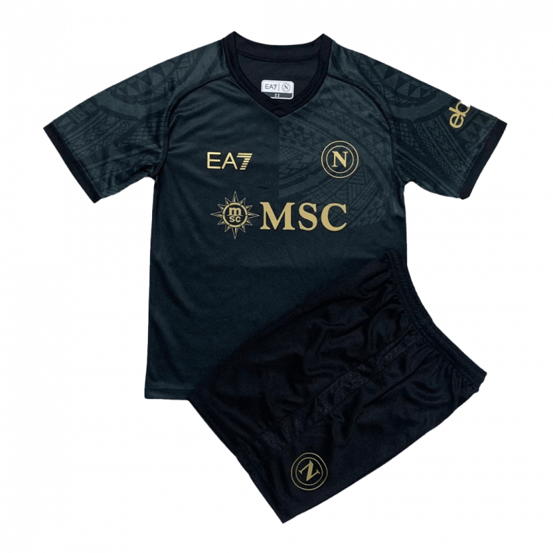 kit enfant Napoli 2023/24 troisième noir