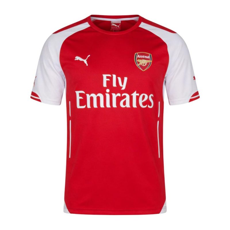 maillot Arsenal 2014/15 domicile rouge Retro