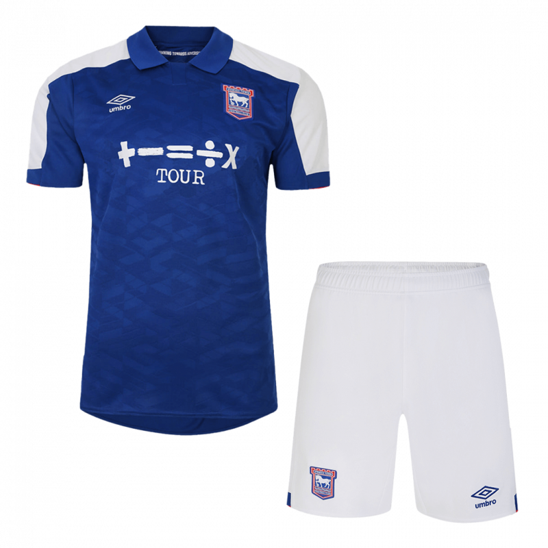 kit enfant Ipswich Town 2023/24 domicile bleu