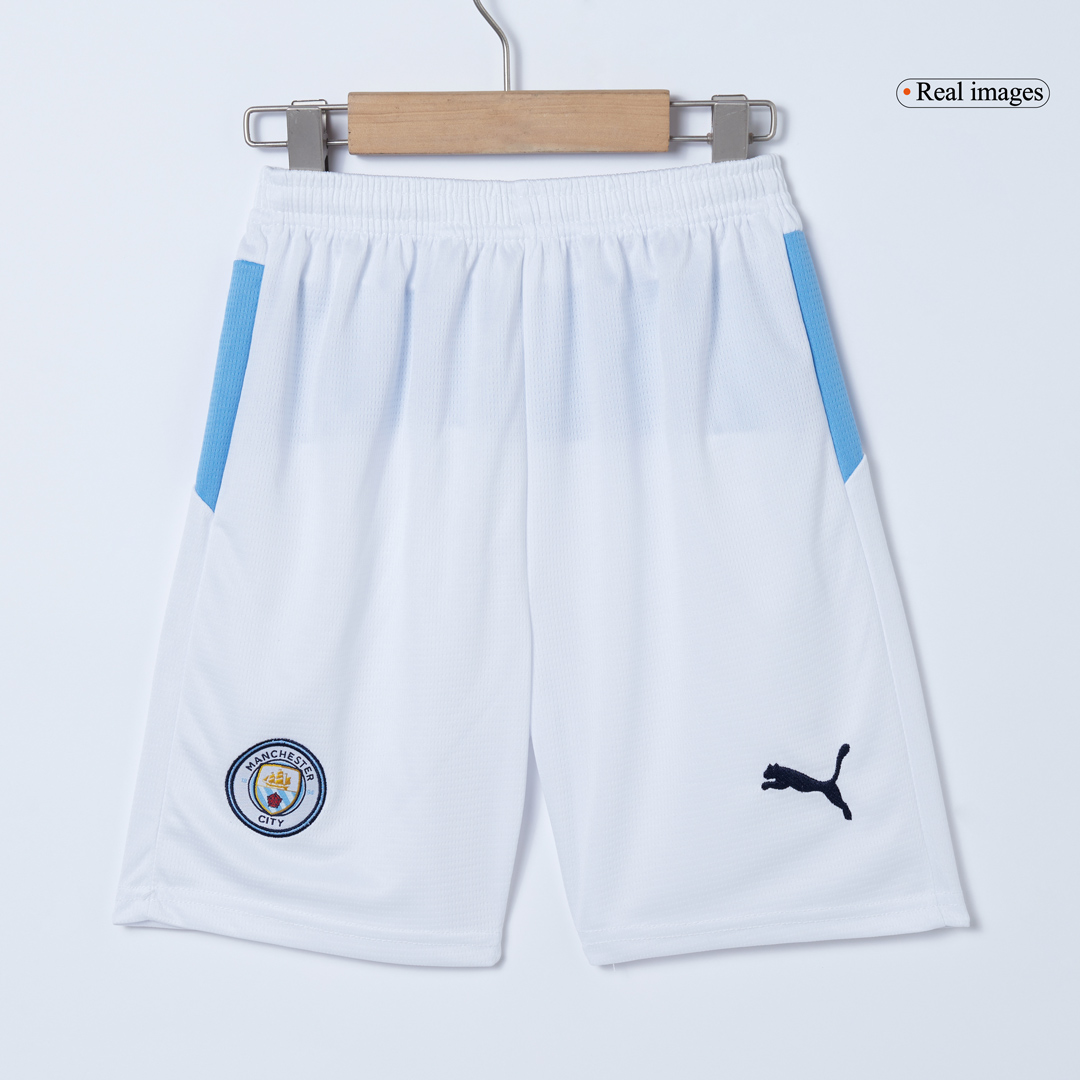 kit enfant Manchester City 2025/26 domicile bleu