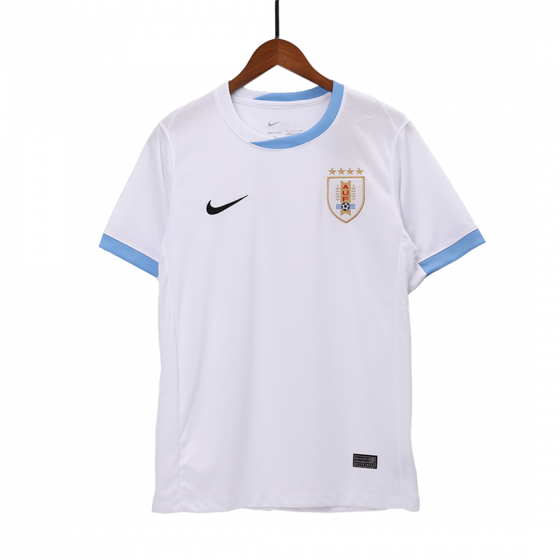 maillot Uruguay 2024 extérieur blanc