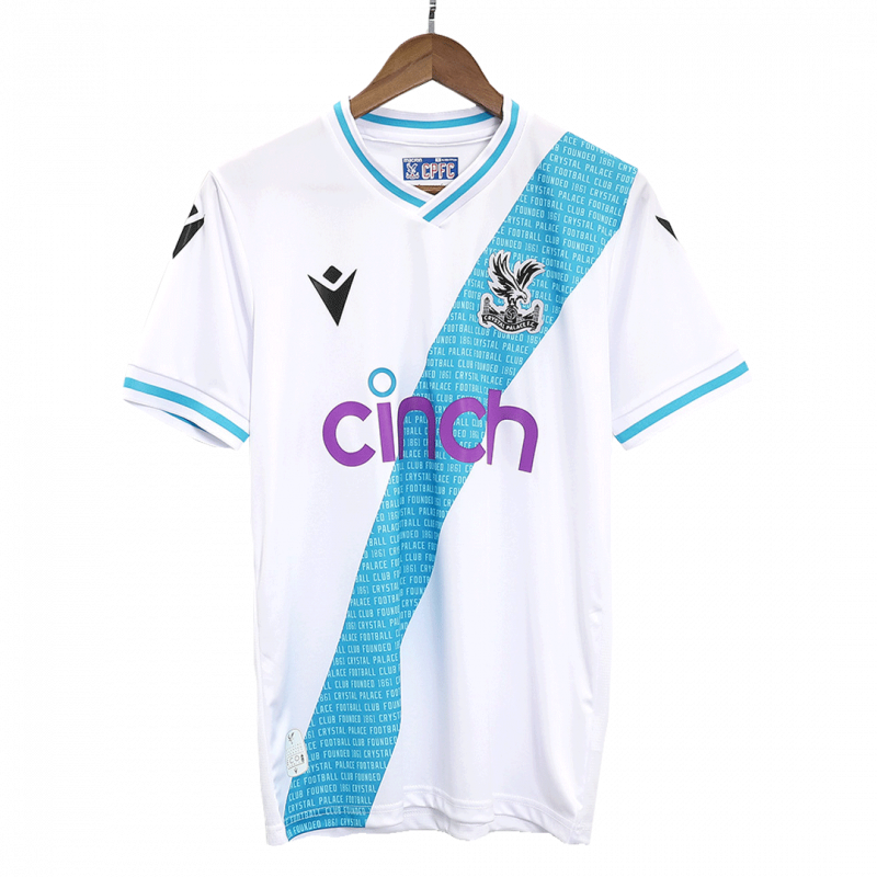 maillot Crystal Palace 2023/24 extérieur blanc