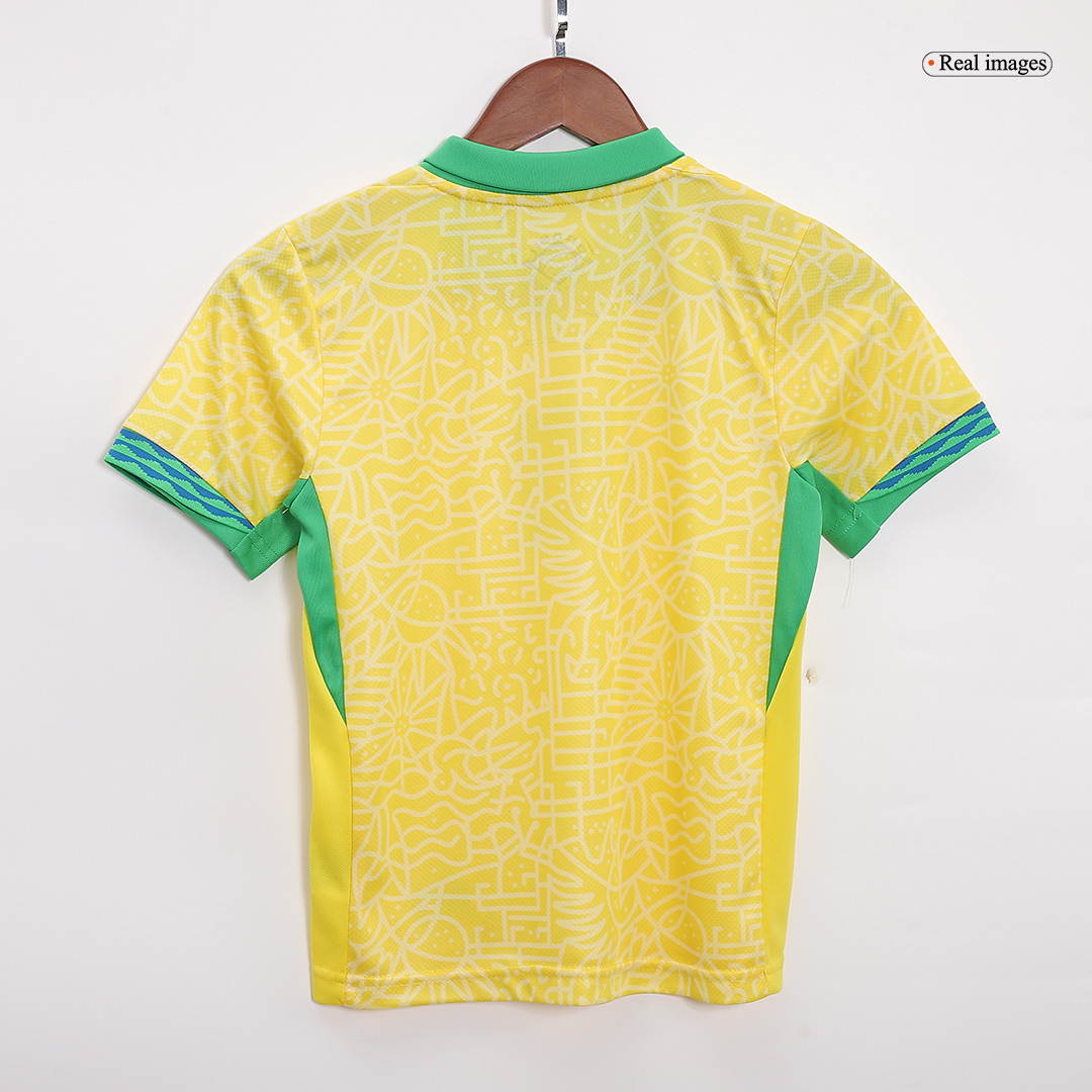 kit enfant Brazil 2024 domicile jaune