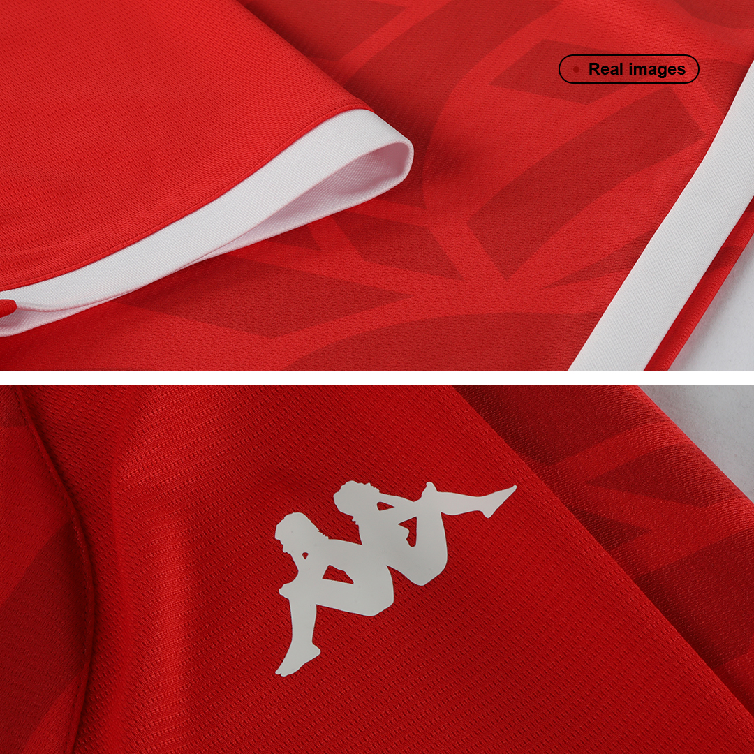 maillot Tunisia 2021/22 domicile rouge
