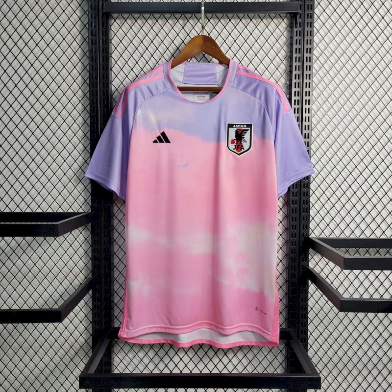 Japon maillot foot 2024/25 maillot rose
