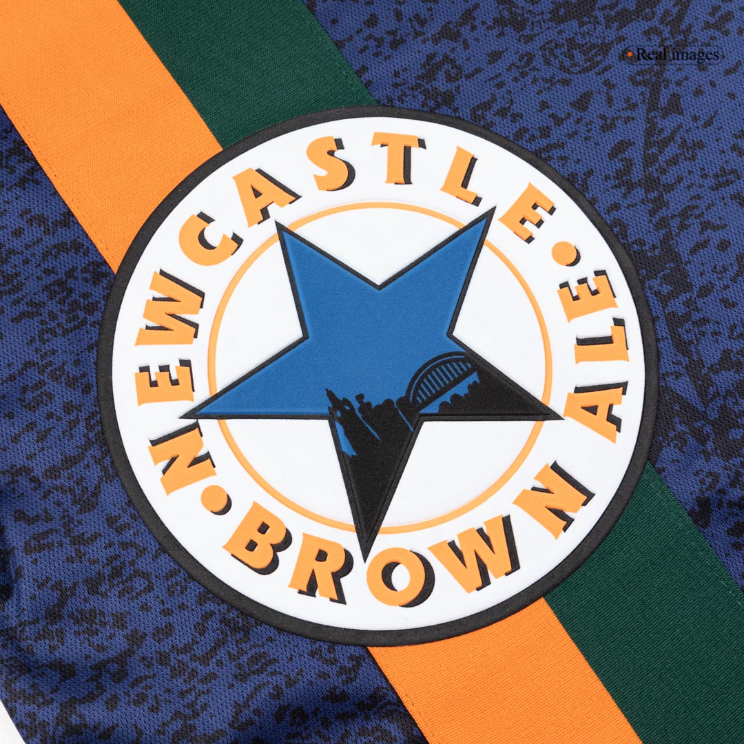 maillot Newcastle United 1997/98 extérieur bleu Retro