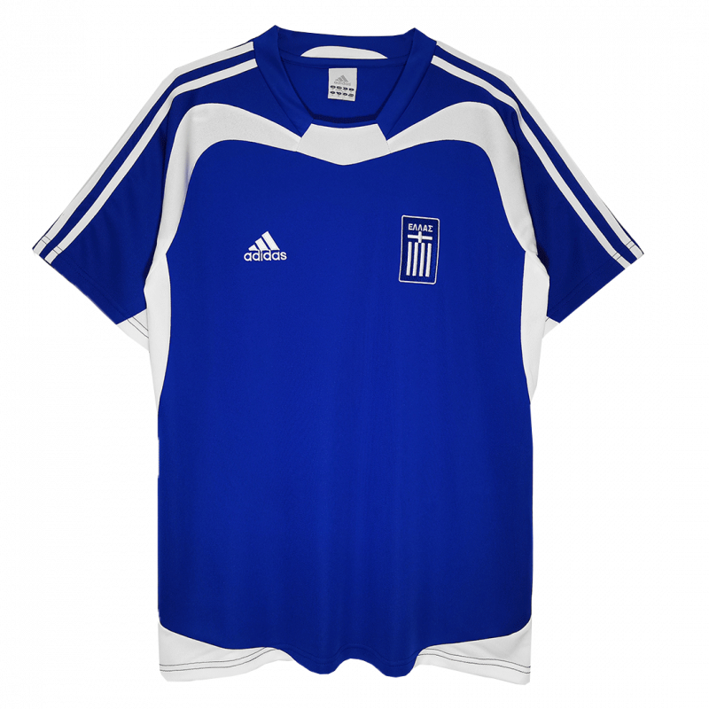 maillot Greece 2004 domicile bleu Retro