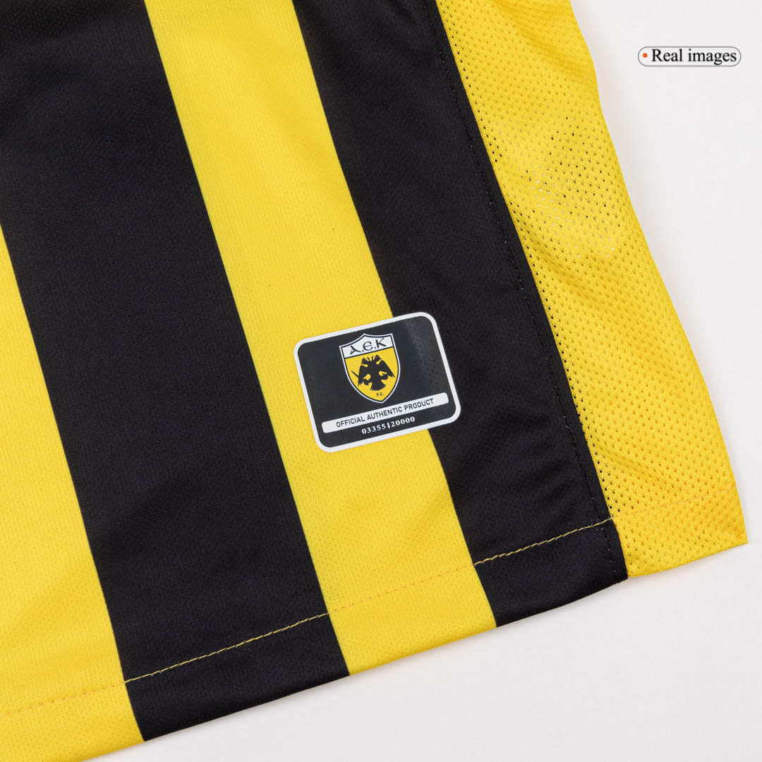 maillot AEK Athens 2025/26 domicile noir